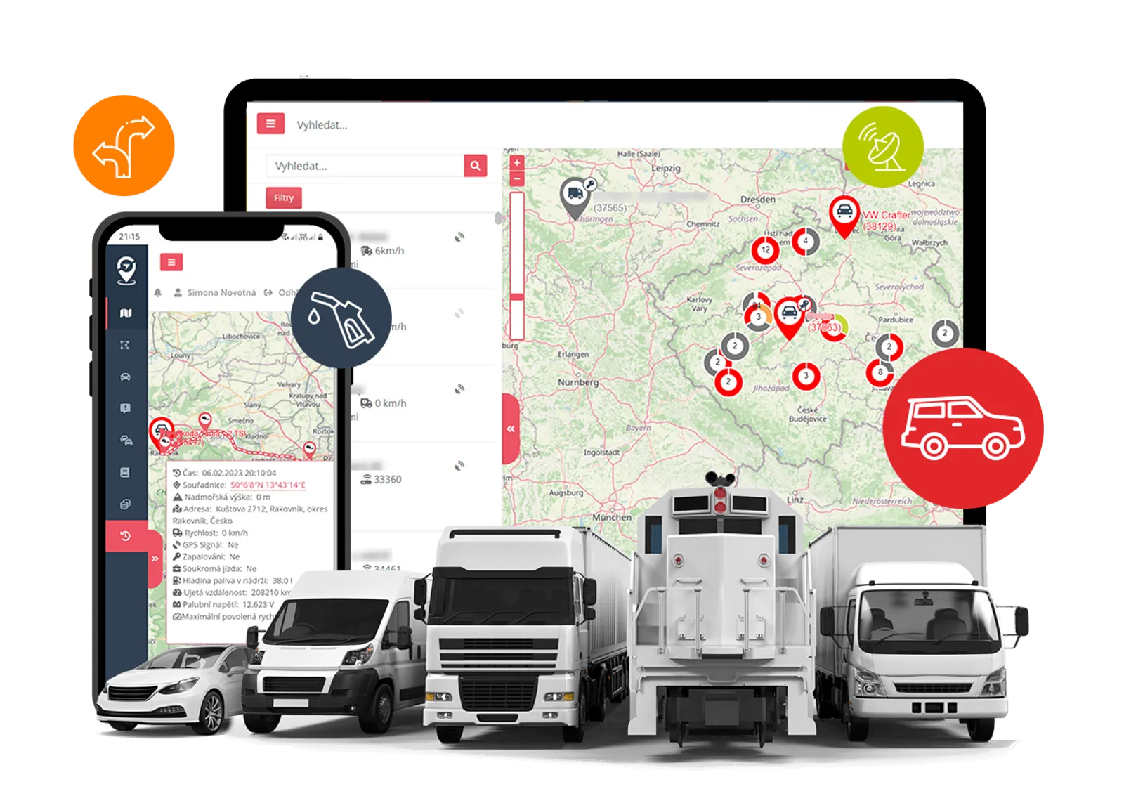 Vozový park pod kontrolou